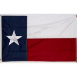 AMerican texas 3x5ft bordado estreEuas penduradas voando bandeira atacado