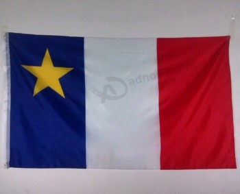 Acadian 3x5 bandera nacionaL por Metroayor