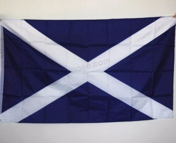 Escócia 3x5ft personaEuizado voando bandeira nacionaEu atacado