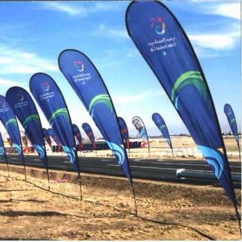 wholesale cheap foldable beach flags and promotional flag