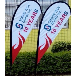 high outdoor teardrop feather flag and flying banner wholesale