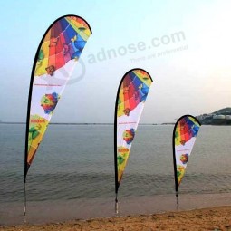 Teardrop flag banner and flag pole wholesale