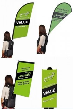promotions backpack flag banner outdoor backpack flags wholesale
