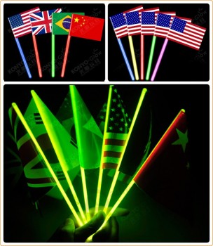 Whoolesale custom Glow Flag with any size with your logo