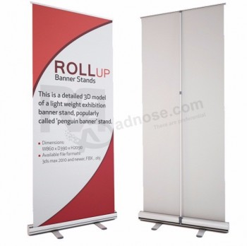 Wholesale customzied roll up stand/pull up banner roll-ups banners cheap fabric pull up banners with your logo