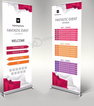 FaciLe presa e instaLLazione! Ecco iL espositore roLL up banner poster che stai cercando!