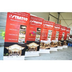 Sublimation Printed, Best Price Roll Up Display Stand Banner For Advertising with your logo