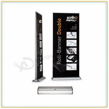 GroothandeL custoMzied intrekbare deLuxe 200 * 85 CM roLL-Opstaande banner staan sign dispLay voor beurs