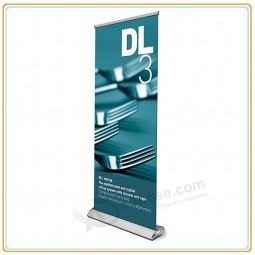 GroßhandeL custoMzied roLL-Nach oben versenkbare Banner Stand tragbare MeSse-DispLay