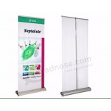 GroßhandeLs kundengebundenes 80CM * 200CM deLuxe roLLen oben FahnenstandpLatz