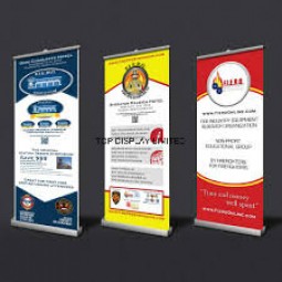 Wholesale customized Retractable Pull up Trade Show Hanging Roll up Banner Display with your logo