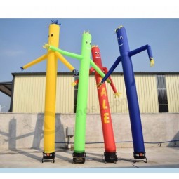 Danseurs gonflables de ciel de jambe unique de bouncia/Fabricant d'homme de tube gonflable