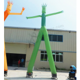 便宜的2腿充气管男子用不同的颜色/充气天空空气舞者现货