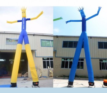 Durable Nyloyn Inflatable Sky Dancer / Inflatable Dancing Man For Advertising