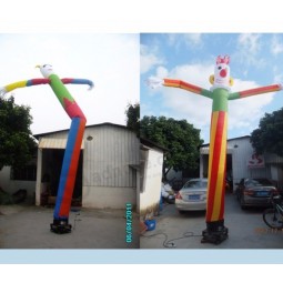 Bon marché clown mini air gonflable de danseur d'air de ciel de clown à vendre