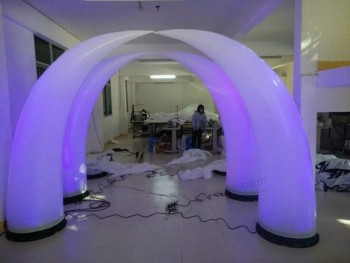 LED light inflatable columns wedding decorations /columns for wedding decorating with your logo