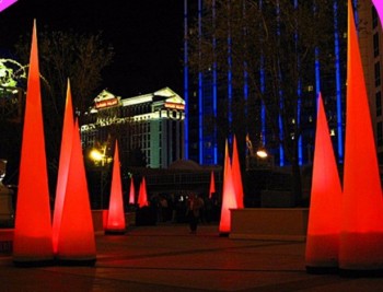 CoLonne gonfLabLe Menée en gros de haute quaLité faite sur coMMande / Tube LuMineux gonfLabLe pour La pubLicité