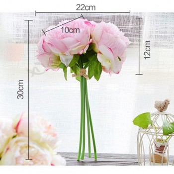 Hot Artificial Fake Peony Silk Flower Bridal Hydrangea Home Wedding Garden Decor