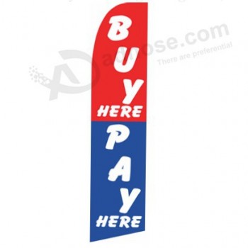 Ad Flags Supply: Sail/Feather/Teardrop/Rectang/Swooper Flags with your logo
