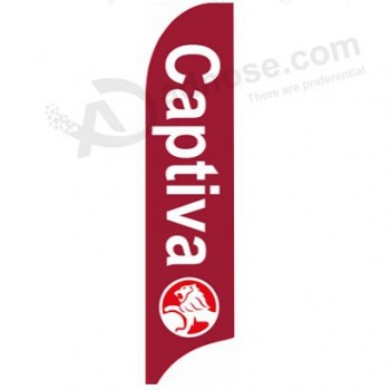 Advertising feather flag banner for indoor outdoor advertising