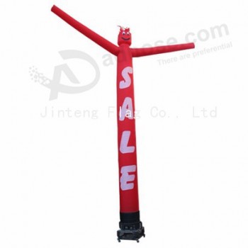 Custom Single Leg Inflatable Air Dancers Inflatable Wave Man For Advertising with high quality and any size