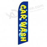 Hoch-end custom outdoor swooper flag 322X75