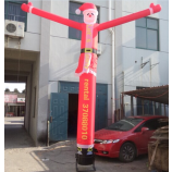 Personalizado inflatables santa air dancer direto da fábrica