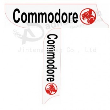 批发定制专业定制322x75 commodore白色holden swooper旗