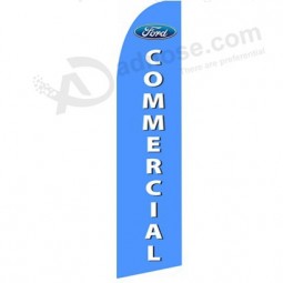 Wholesale customized High-end custom 322x75 COMMERCIAL swooper flag