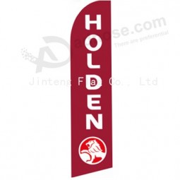 Wholesale customized High-end custom 322X75 Holden 201C swooper flag with high quality and any size