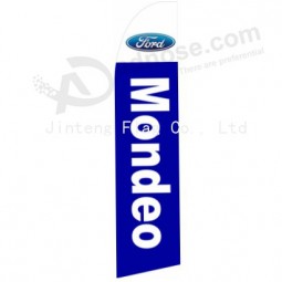 Atacado personalizado personalizado de impressão ao ar livre atacado 322x75 ford mondeo bandeiras swooper
