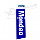 Großhandelskundengebundener kundenspezifischer Druck des Außenhandels 322x75 ford mondeo swooper Markierungsfahnen