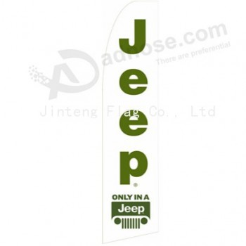 Hoog-Einde aangepaste 322x75 jeep swooper vlag