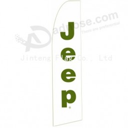 Jeep profesional personalizado 322x75(2)Bandera de swooper