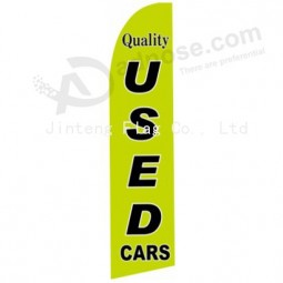 Wholesale customized Outdoor custom printing wholesale 322x75  swooper flags with high quality and any size