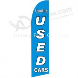 Wholesale customized Outdoor custom printing wholesale 322x75 quality  swooper flags with high quality and any size