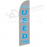 도매 주문을 받아서 만들어진 옥외 주문 printing 도매 322x75 질 swooper 깃발