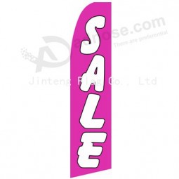 Logo personalizzato all'ingrosso della fabbrica stampato 322x75 vendita 239c bandiera swooper