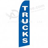 Groothandel aangepaste promotionele outdoor veer banner