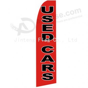 Factory price message swooper flag with your logo