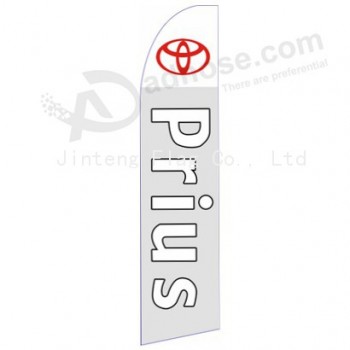 Großhandel angepasste professionelle benutzerdefinierte 322 x 75 Toyota Prius Swooper Flaggege