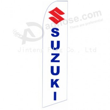 Großhandel angepasst hoch-Ende benutzerdefinierte 322 x 75 Suzuki Swooper Flaggege