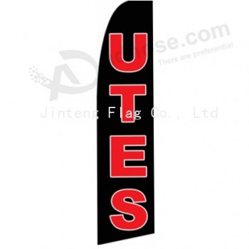 Outdoor promotional advertising feather flag with your logo