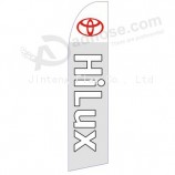 Großhandel angepasst hoch-End benutzerdefinierte 322 x 75 Toyota Hilux Swooper Flaggege