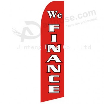 Hot sale message advertising feather banner with your logo