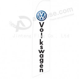 Car promotion advertising flag custom printing polyester flag with high quality and any size