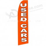 Publicidad exterior, banderas de marketing y pancartas