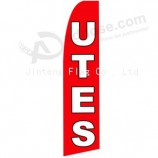Groothandel outdoor reclameboodschap swooper vlag