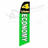 Wholesale customized Outdoor custom printing wholesale swooper flags with high quality and any size