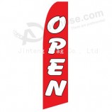 Banner de plumas comerciales personalizadas para supermaket